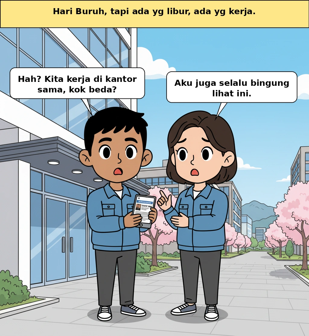 Hari Buruh, tapi kenapa ada yang libur dan ada yang tidak bisa libur