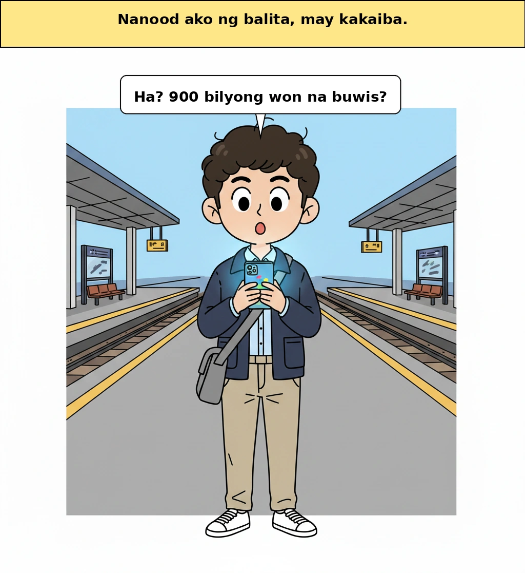 Bakit walang tren kahit 900B KRW na buwis ang ginamit