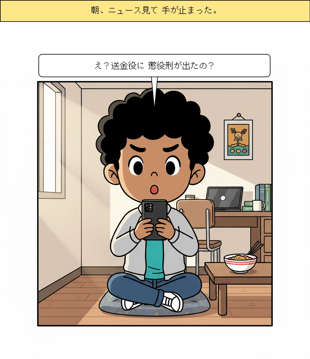 『ハデスカフェ送金役に実刑』記事、どこまで読めば理解できる？