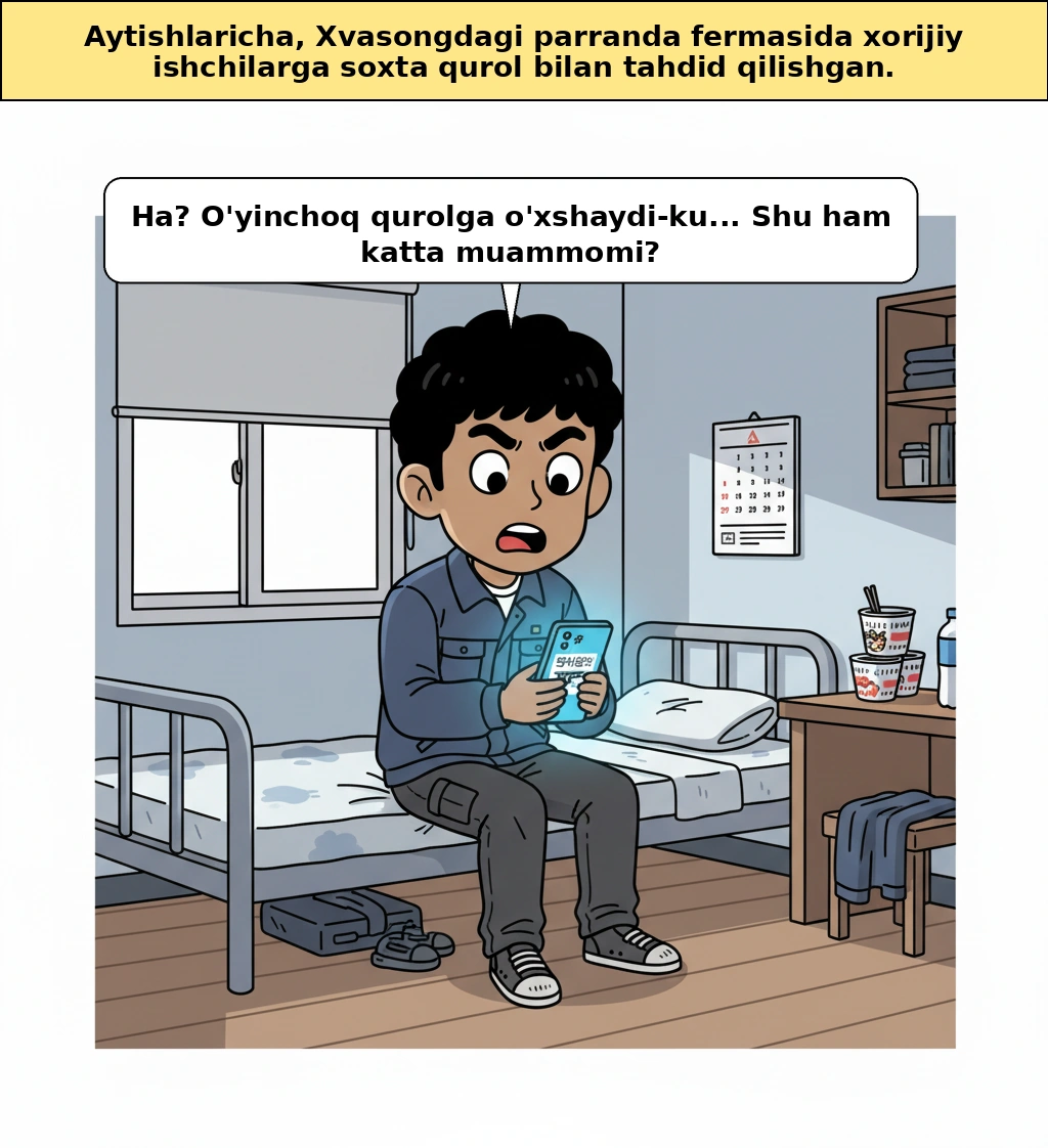 Soxta qurol bilan tahdid hodisasi, nega Koreya jamiyatining tuzilma muammolari ham birga ko‘rinadi