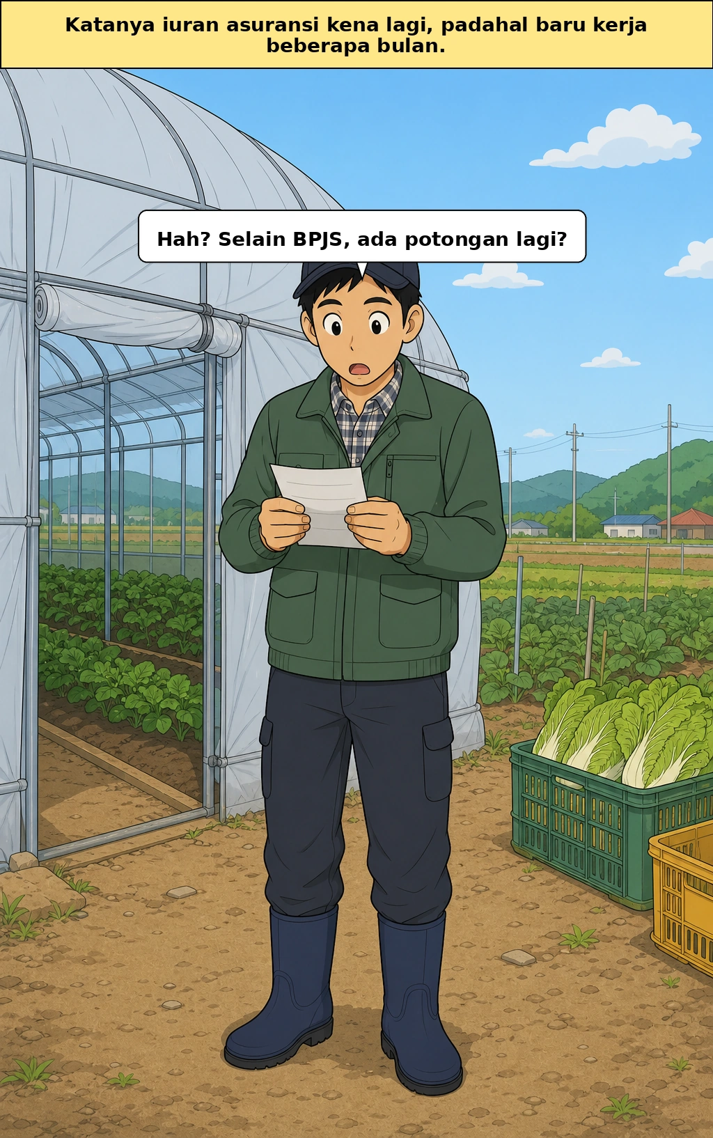 Kerja beberapa bulan, tapi ikut bayar asuransi perawatan juga?!