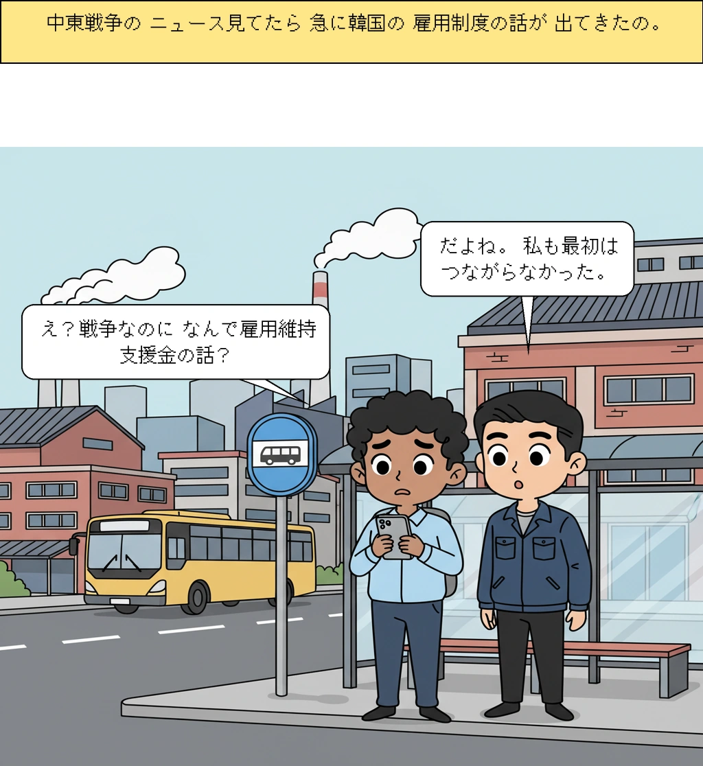 中東戦争がなぜ韓国の雇用制度まで揺らすのか？