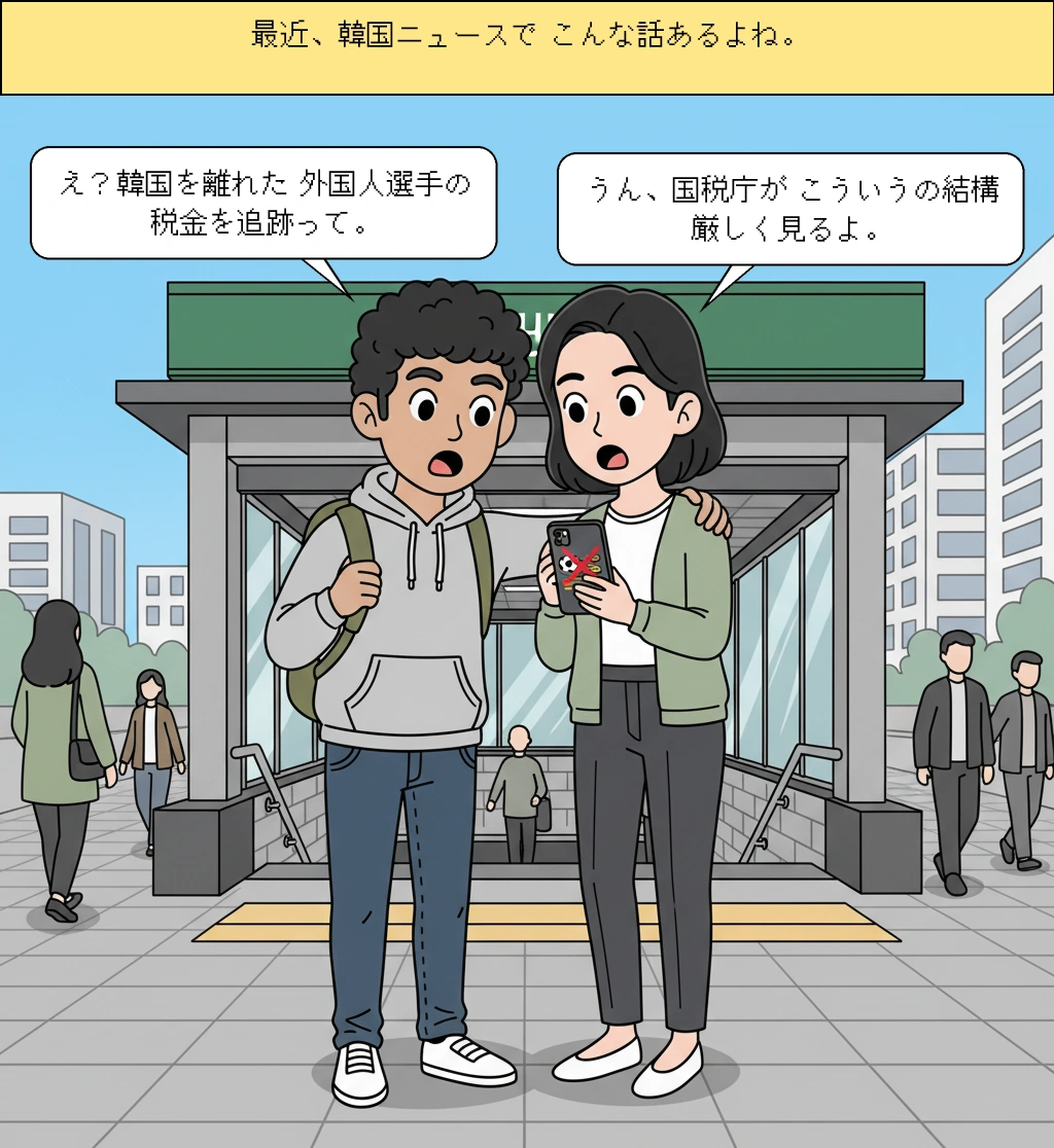 海外へ移った外国人選手の税金、韓国はどこまで追いかけられるのか