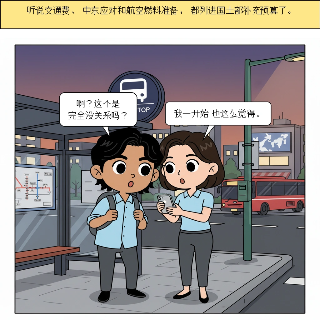 国土部追加预算，为什么从交通费到航空燃油一起调整了