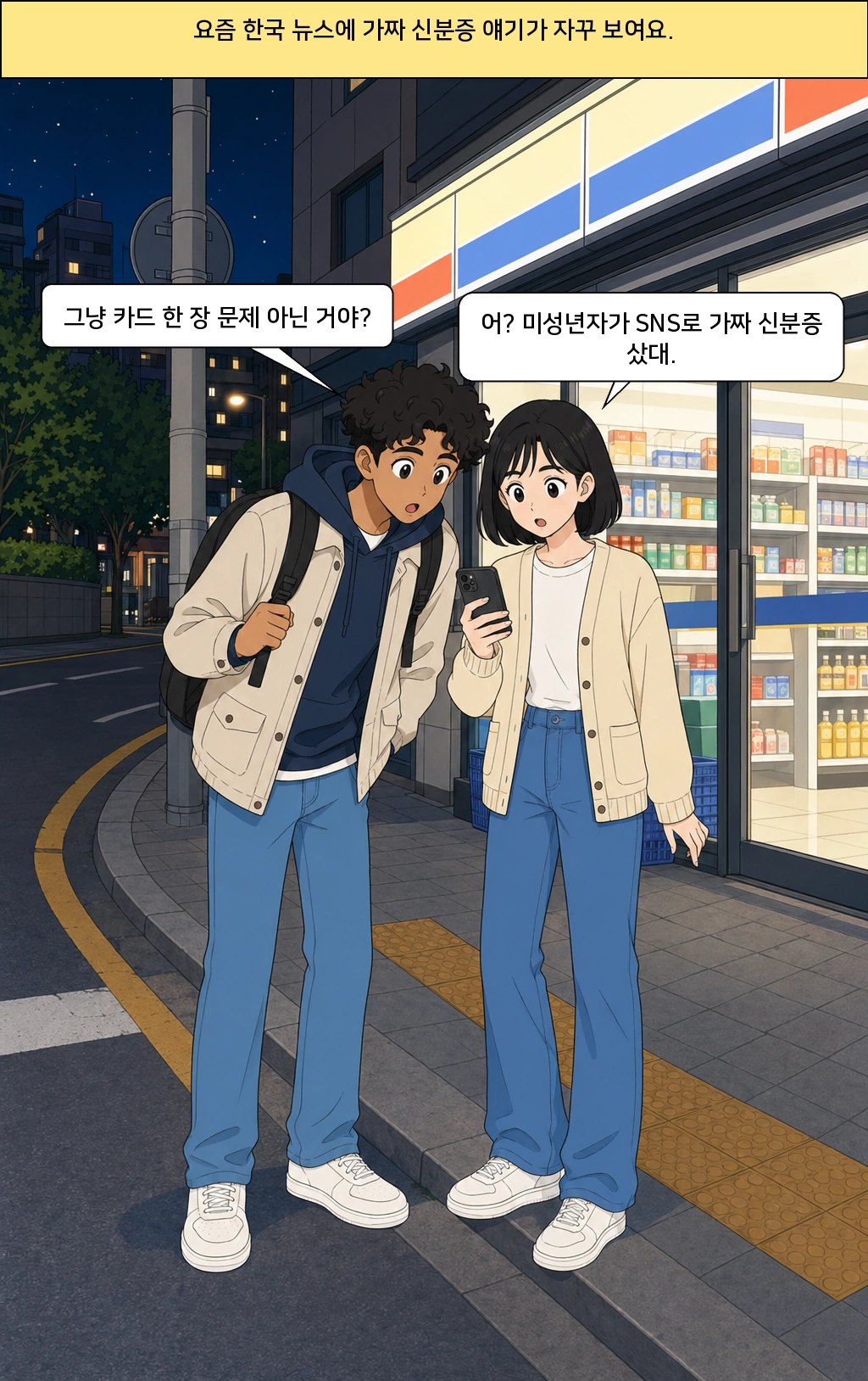 가짜 신분증 뉴스, 한국에선 왜 이렇게 크게 번질까