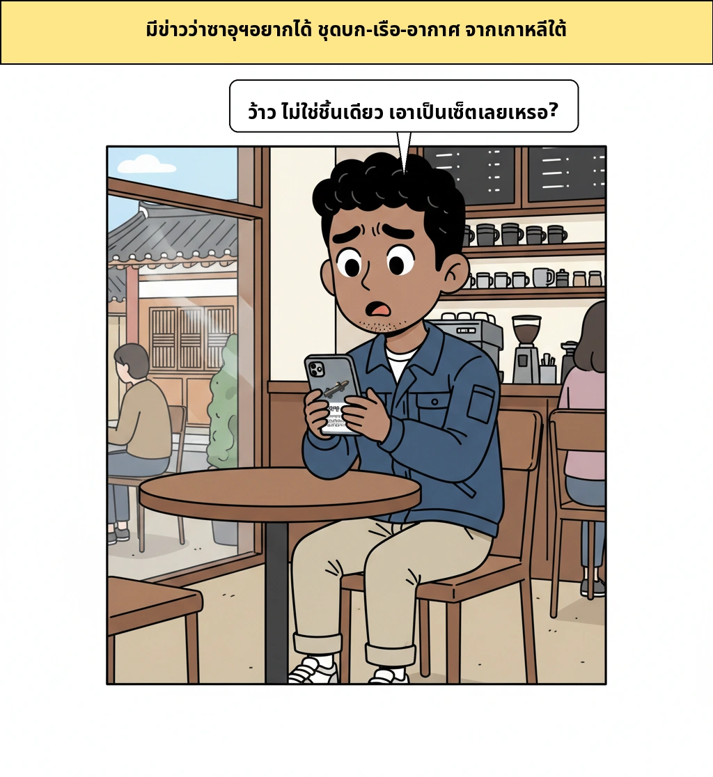 ทำไมซาอุฯ ถึงอยากได้ “ชุดบก·ทะเล·อากาศ” จากเกาหลี?