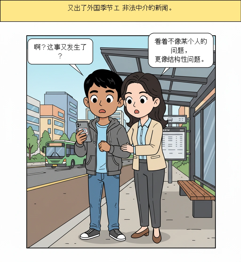 外国季节工非法介绍，为什么总是一再发生