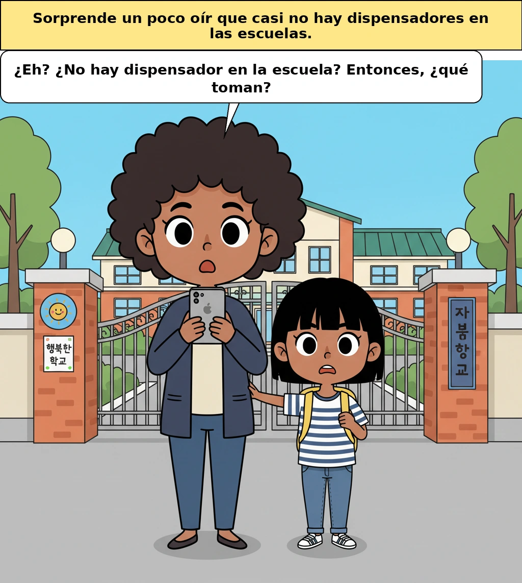 La noticia de que no hay purificadores de agua en la escuela: el verdadero punto no es el agua, sino la estructura de gestión