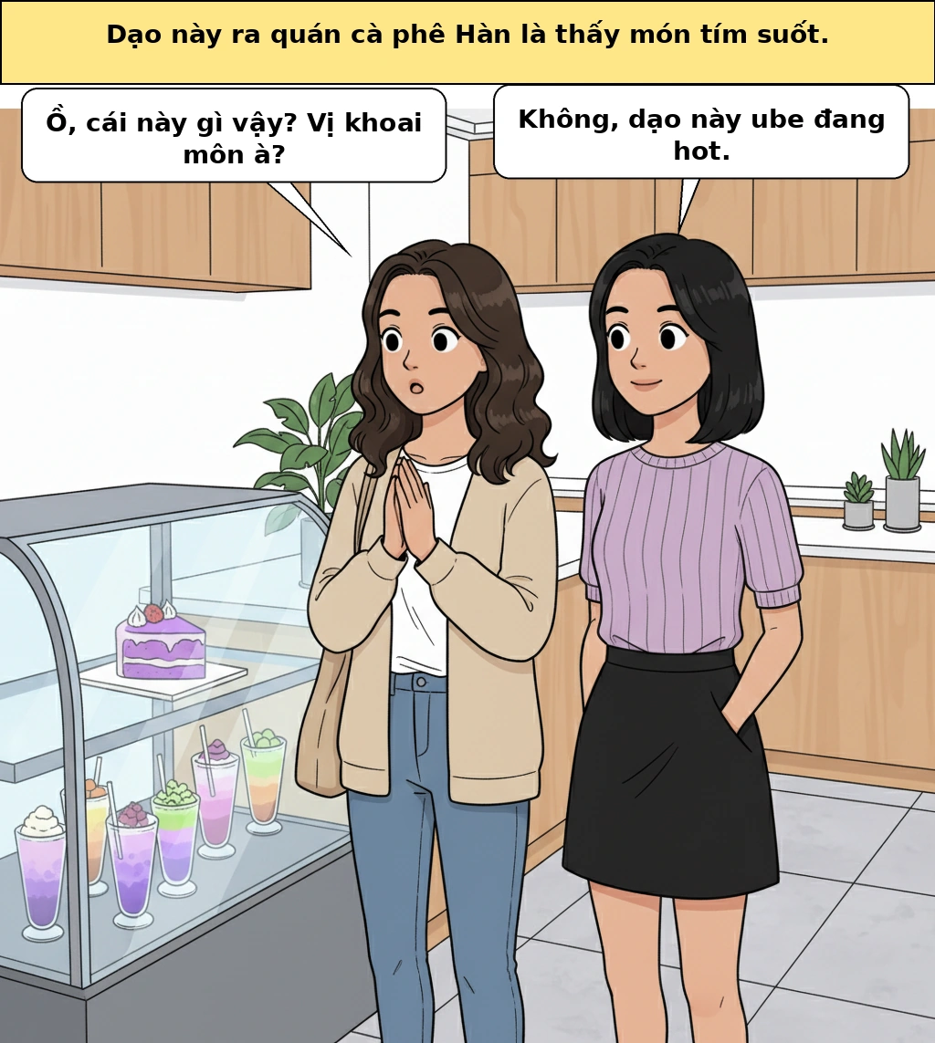 Vì sao chỉ một món tráng miệng màu tím lại nổi nhanh như vậy? Cách hiểu cơn sốt ube