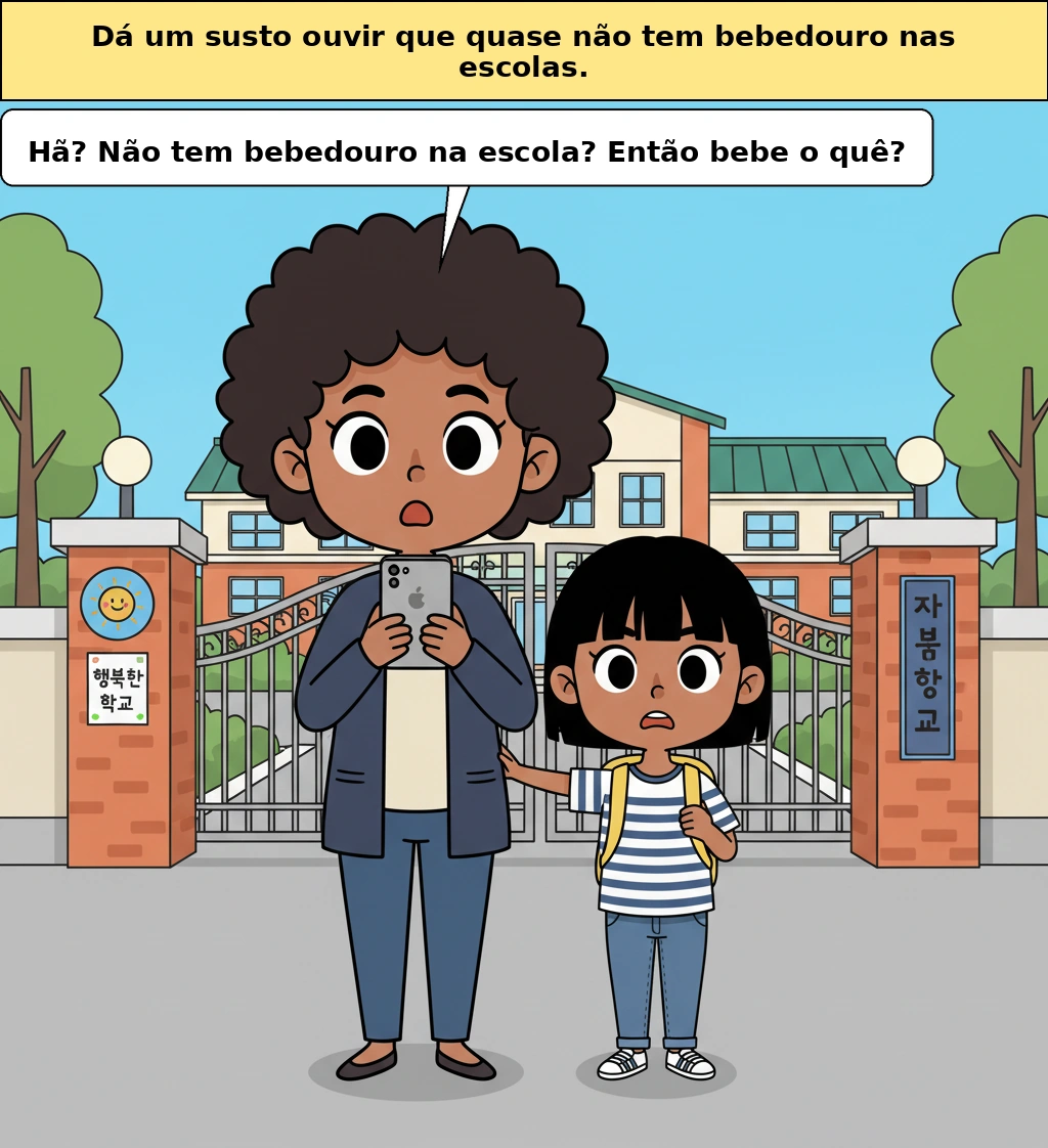 A notícia de que não há purificadores de água nas escolas: a verdadeira questão não é a água, mas a estrutura de gestão