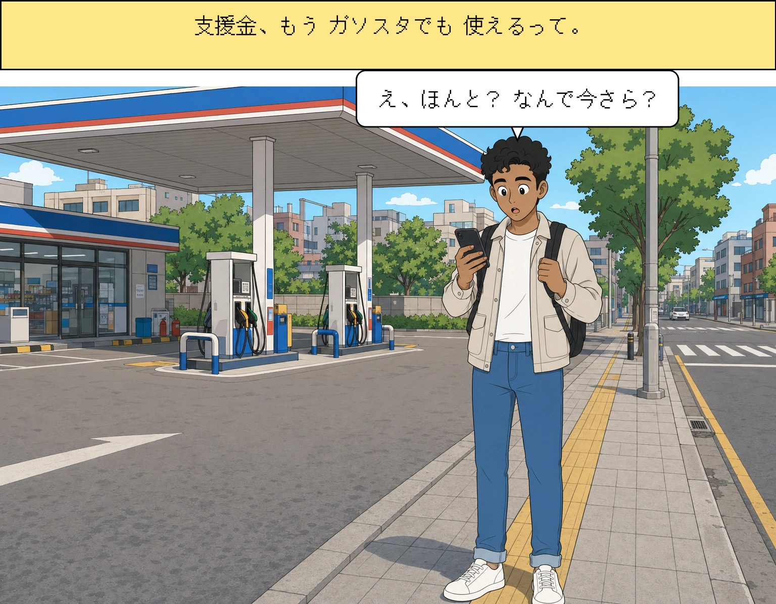 原油高被害支援金、なぜ今になってガソリンスタンドで使えるようになったの？
