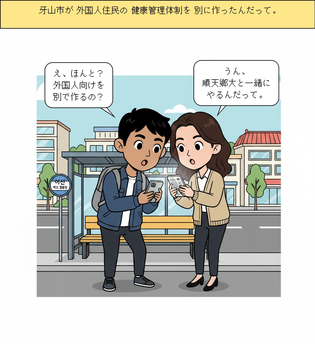 アサン市が外国人住民の健康管理体制を別に作る理由