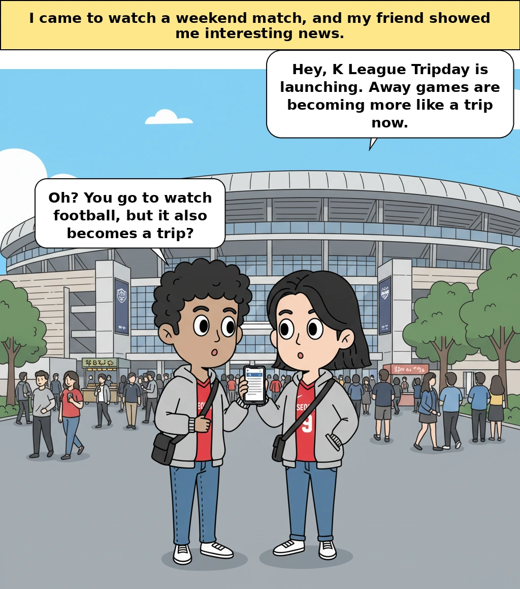 Why did a soccer away trip suddenly become a trip