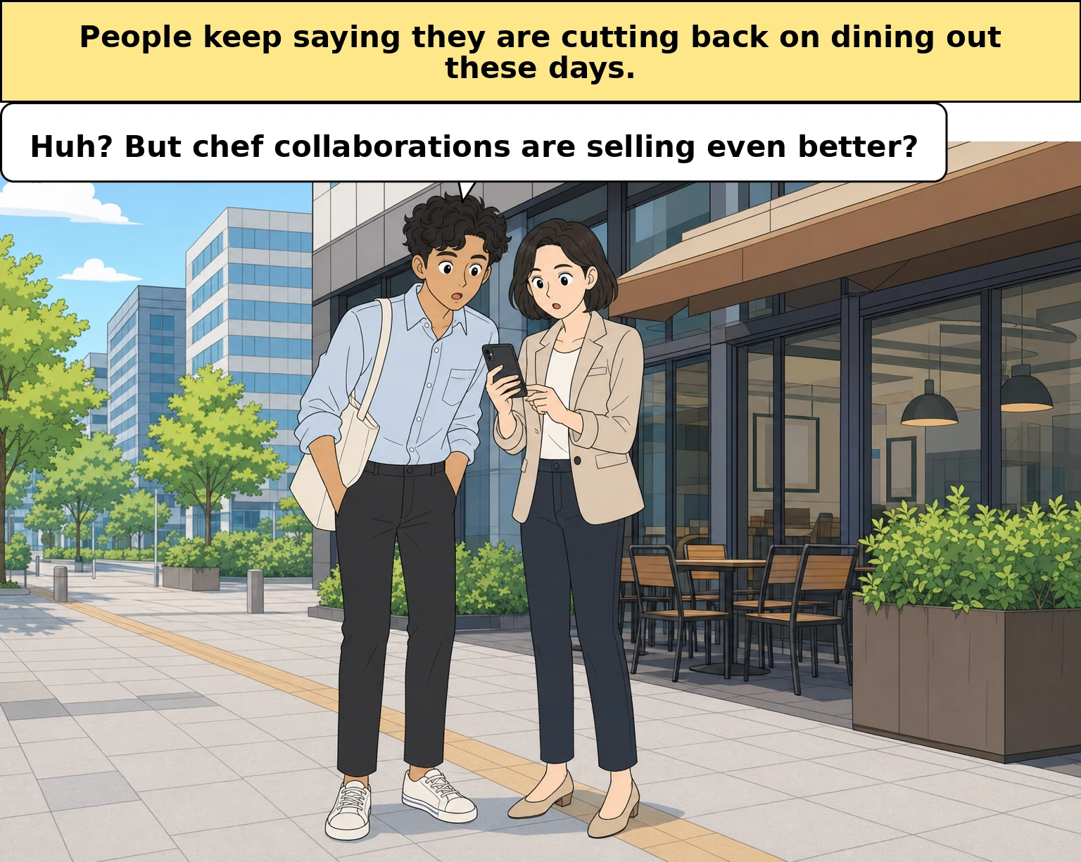 Cutting back on eating out, but still cannot resist gourmet food… Why people in their 20s and 30s open their wallet for the chef craze