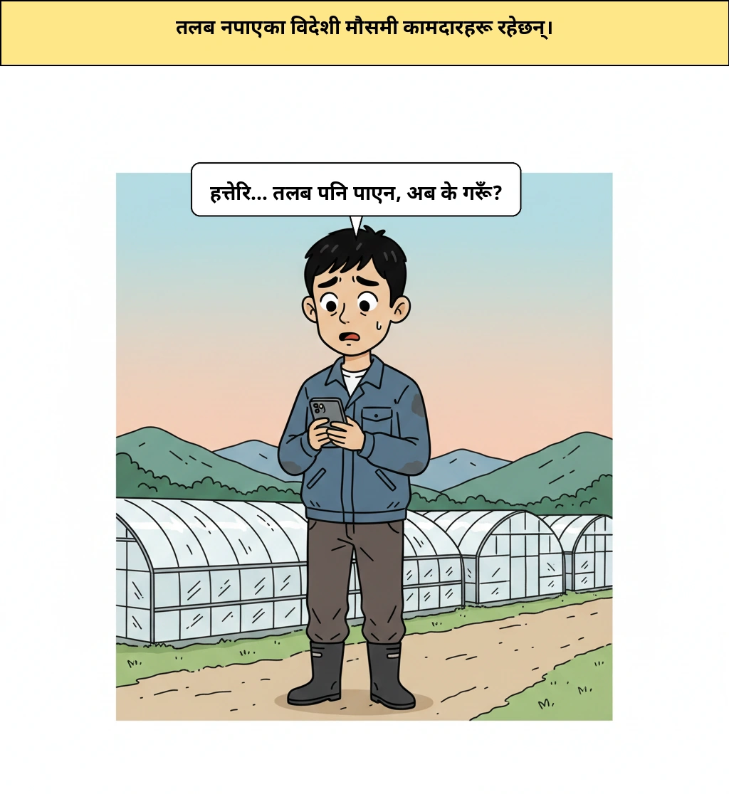 तलब नपाएका मौसमी कामदारको भिसा किन पहिले रोकियो