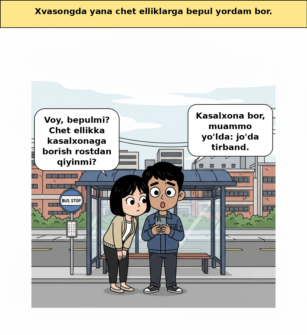 Nega Xvason shahri chet elliklarga bepul tibbiy ko‘rik qiladi? Kasalxonadan oldin ko‘rinadigan to‘siqlar