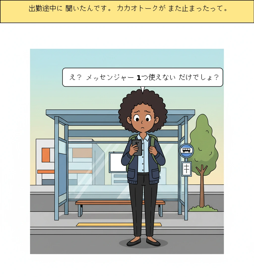 KakaoTalkが止まると、なぜ韓国社会もいっしょに揺れるのか