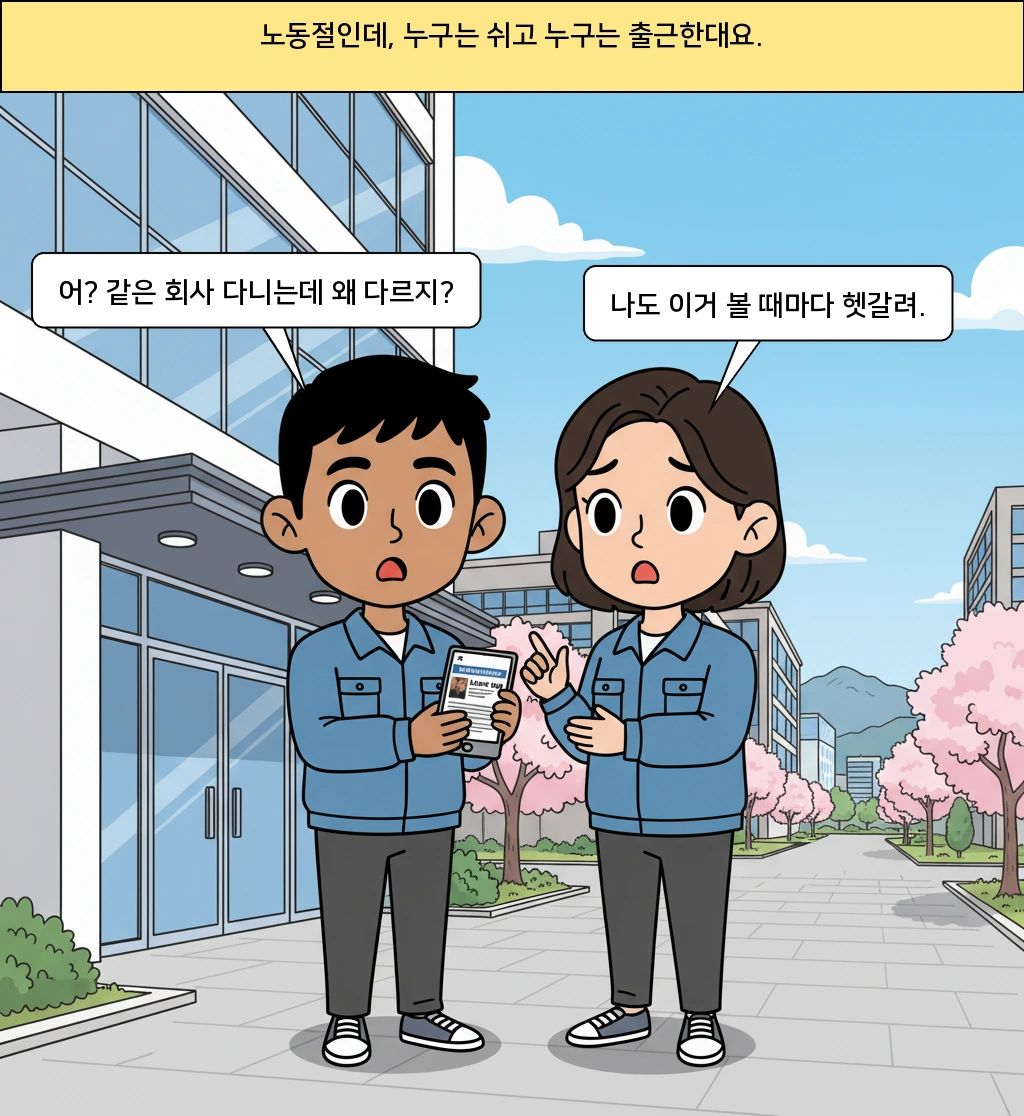 노동절인데 왜 누구는 쉬고 누구는 못 쉴까