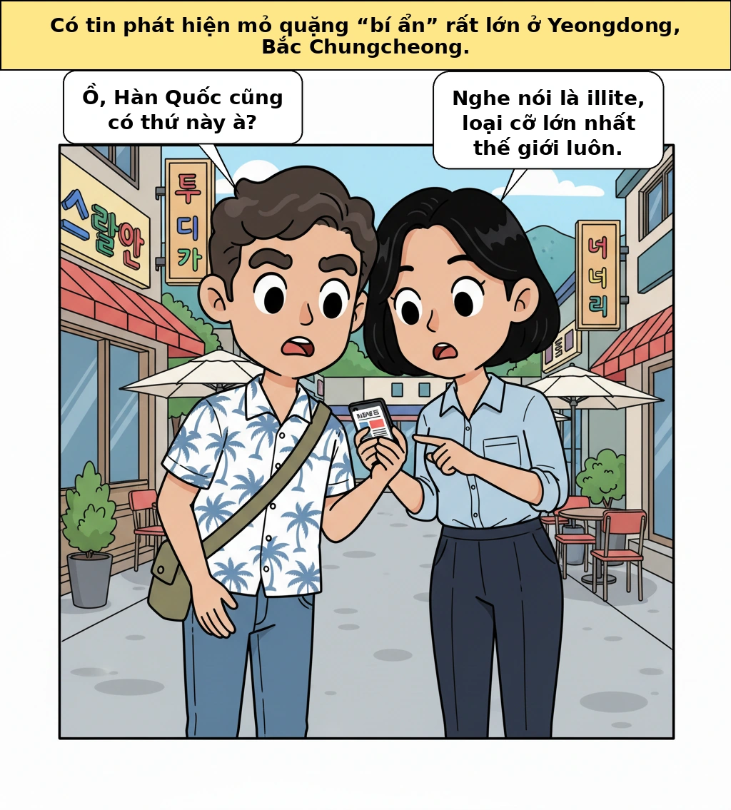 'Khoáng vật bí ẩn' bùng nổ ở Hàn Quốc, có thật là mỏ vàng không?
