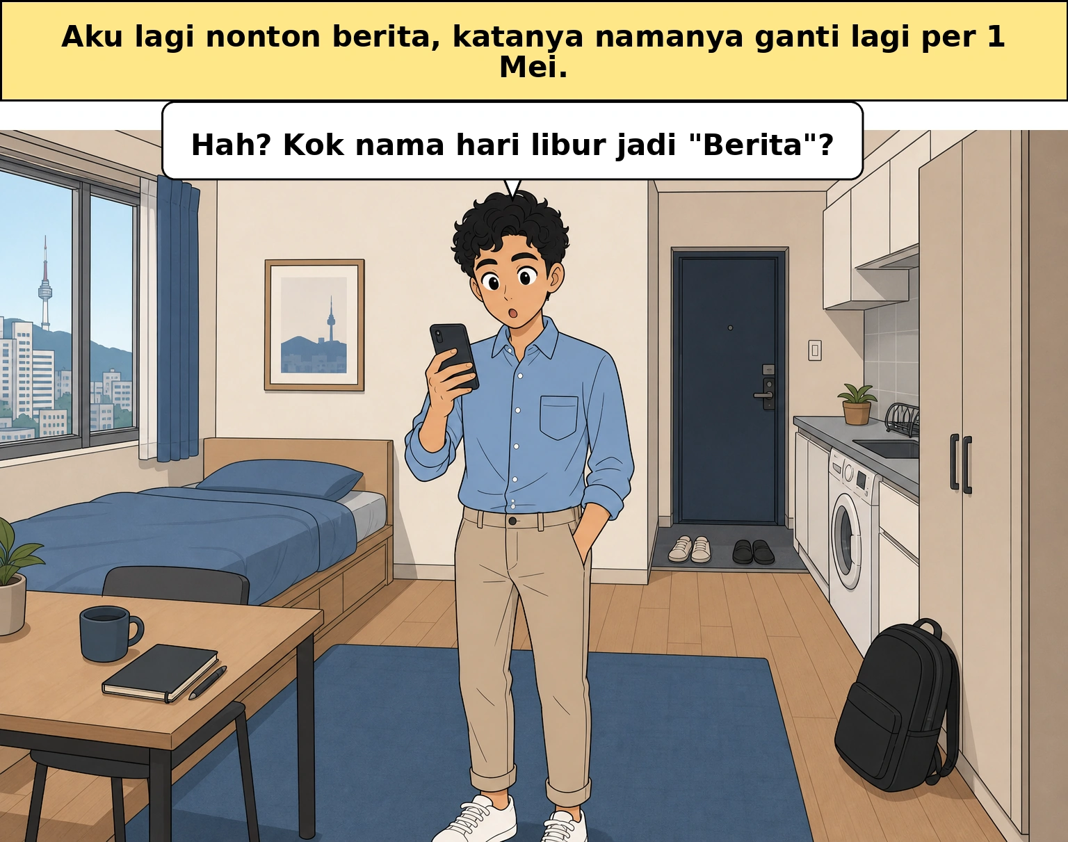 Setelah 63 tahun, 'Hari Buruh' kembali. Kenapa satu nama jadi berita?