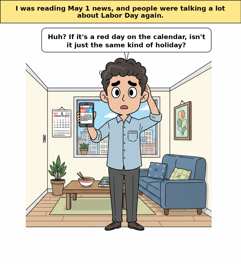 Why is Labor Day more complicated even though it is a public holiday?