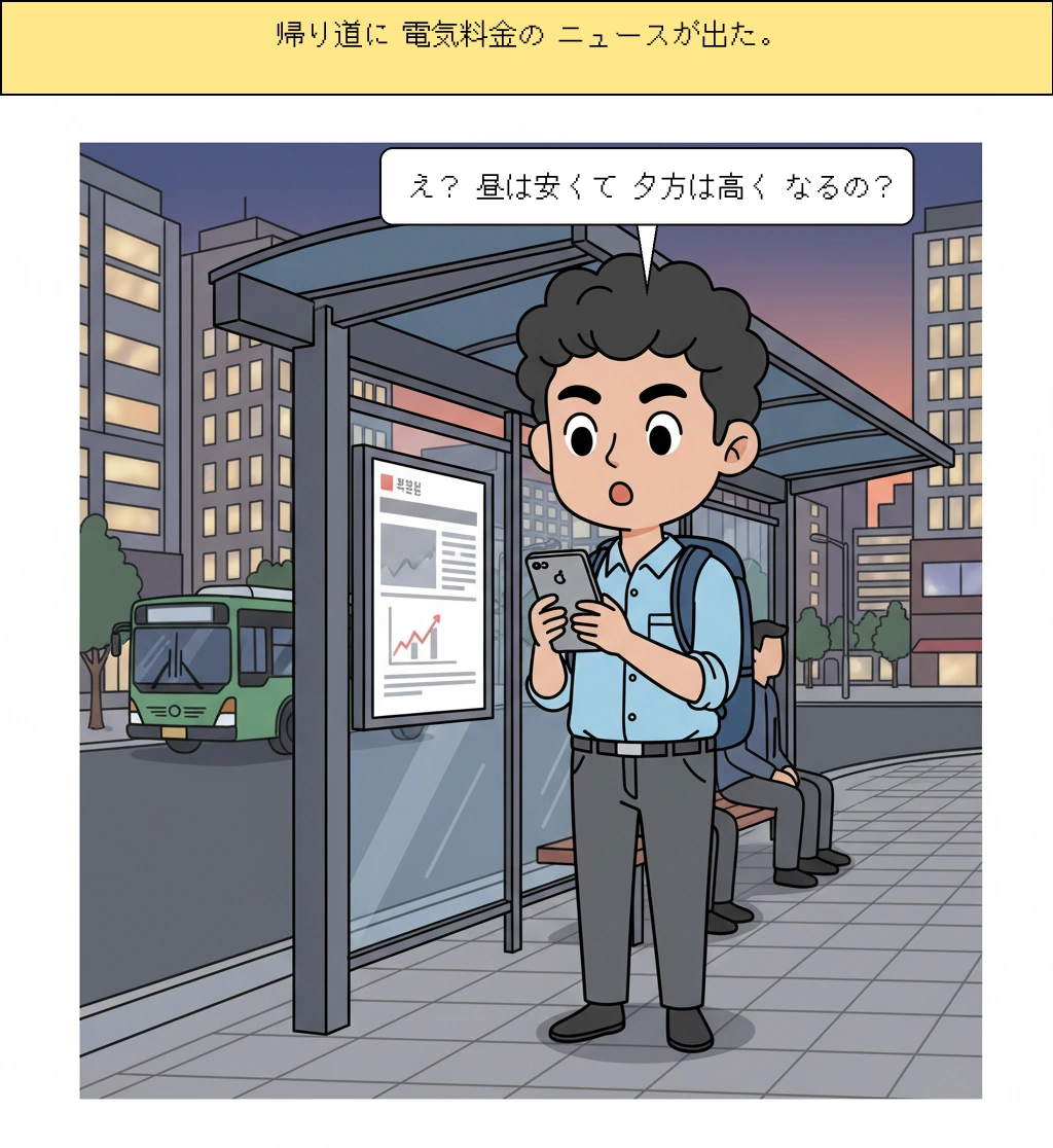 電気料金、なぜ昼は安くなって夕方は高くなるの？