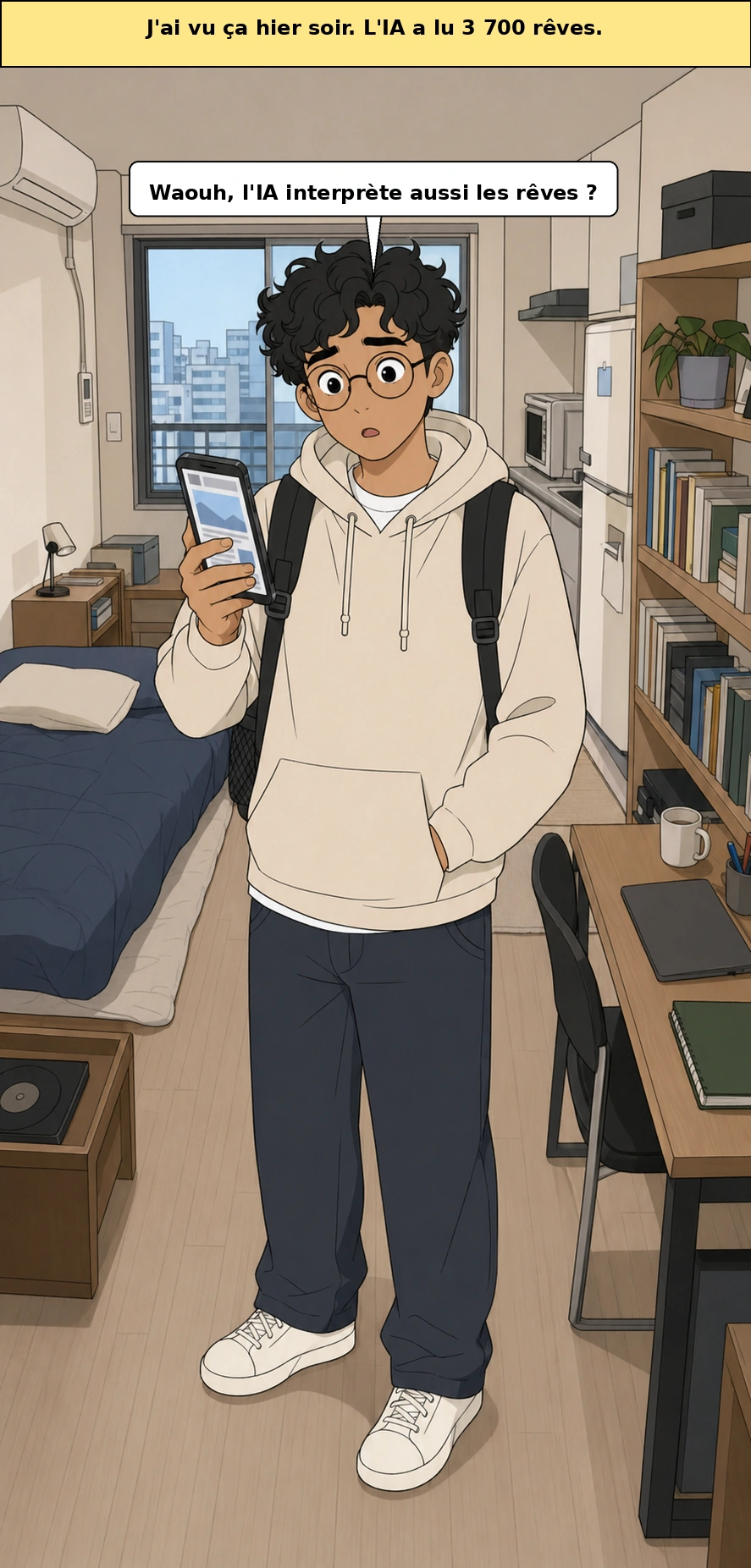 Pourquoi les rêves sont-ils étranges, et pourquoi voit-on des motifs ? Une nouvelle manière de lire 3700 nuits