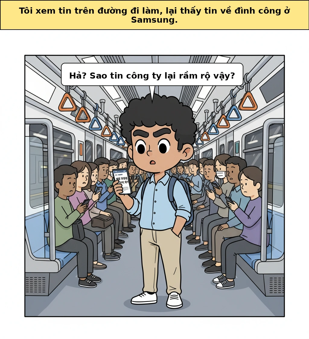 Rủi ro đình công của Samsung, vì sao cả ngành AI toàn cầu lại căng thẳng