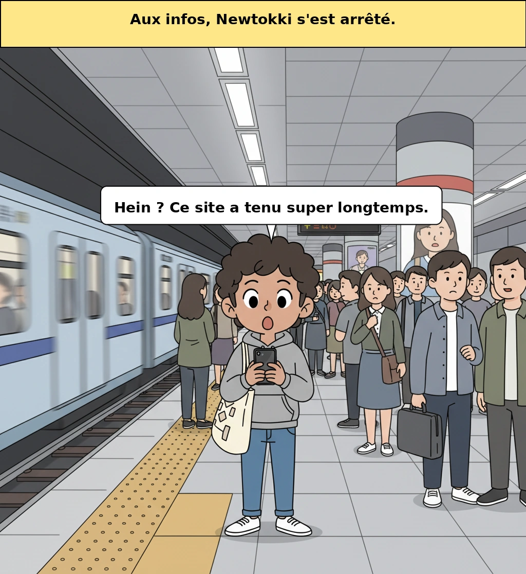 Pourquoi Newtoki s'est-il arrêté seulement maintenant ?