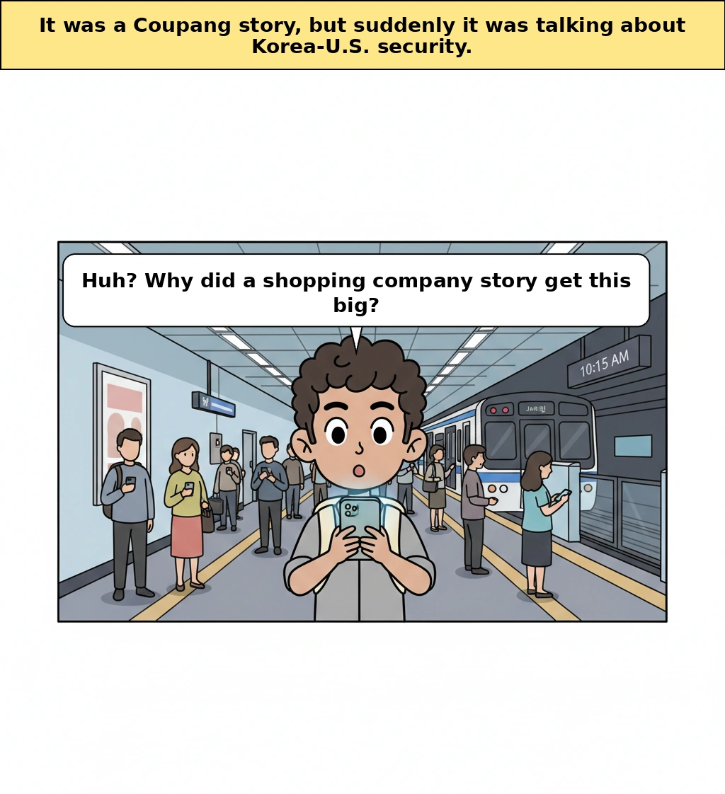 Why did the Coupang issue become security news?