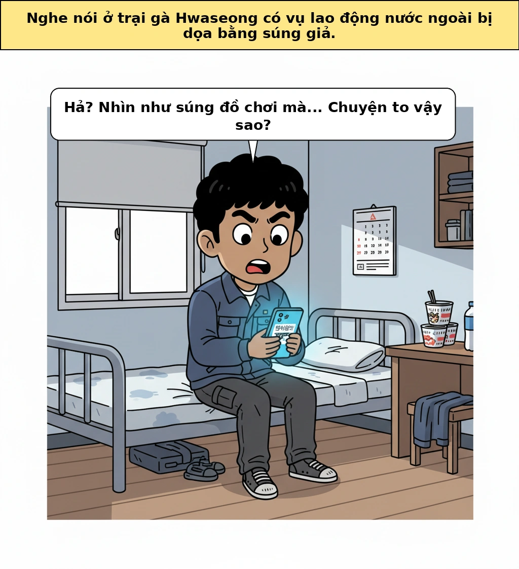 Vụ đe dọa bằng súng giả, vì sao cũng cho thấy vấn đề cấu trúc của xã hội Hàn Quốc