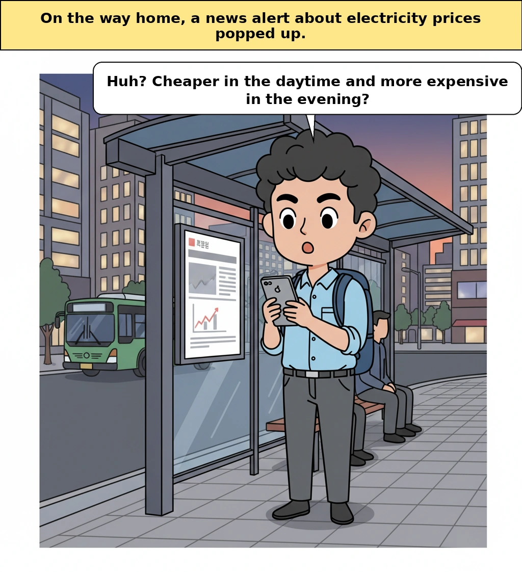 Electricity bills: why are they cheaper in the daytime and more expensive in the evening?