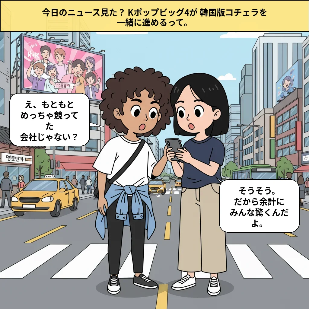 韓国版コーチェラ、なぜ今Kポップビッグ4が手を組むのか