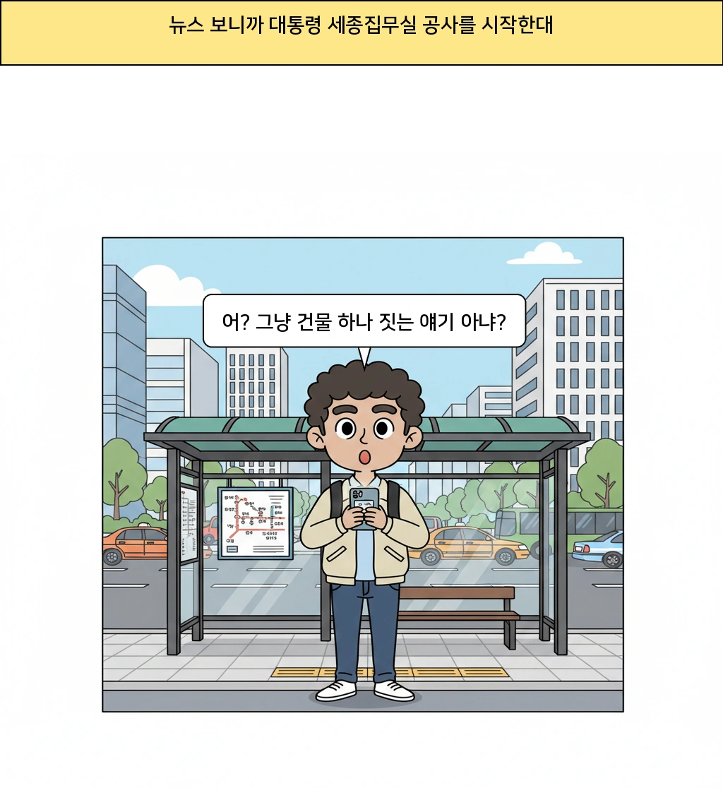 대통령 세종집무실, 첫 삽이 왜 이렇게 큰 이야기일까