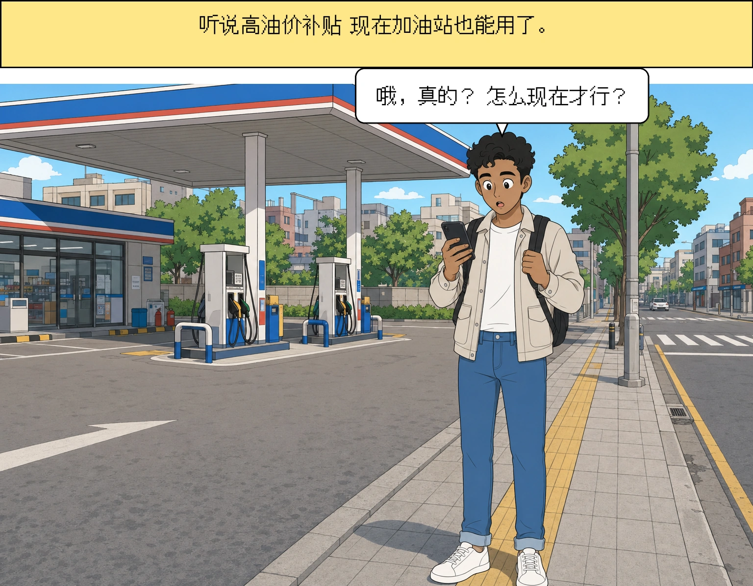 高油价受害补贴，为什么现在才可以在加油站使用？