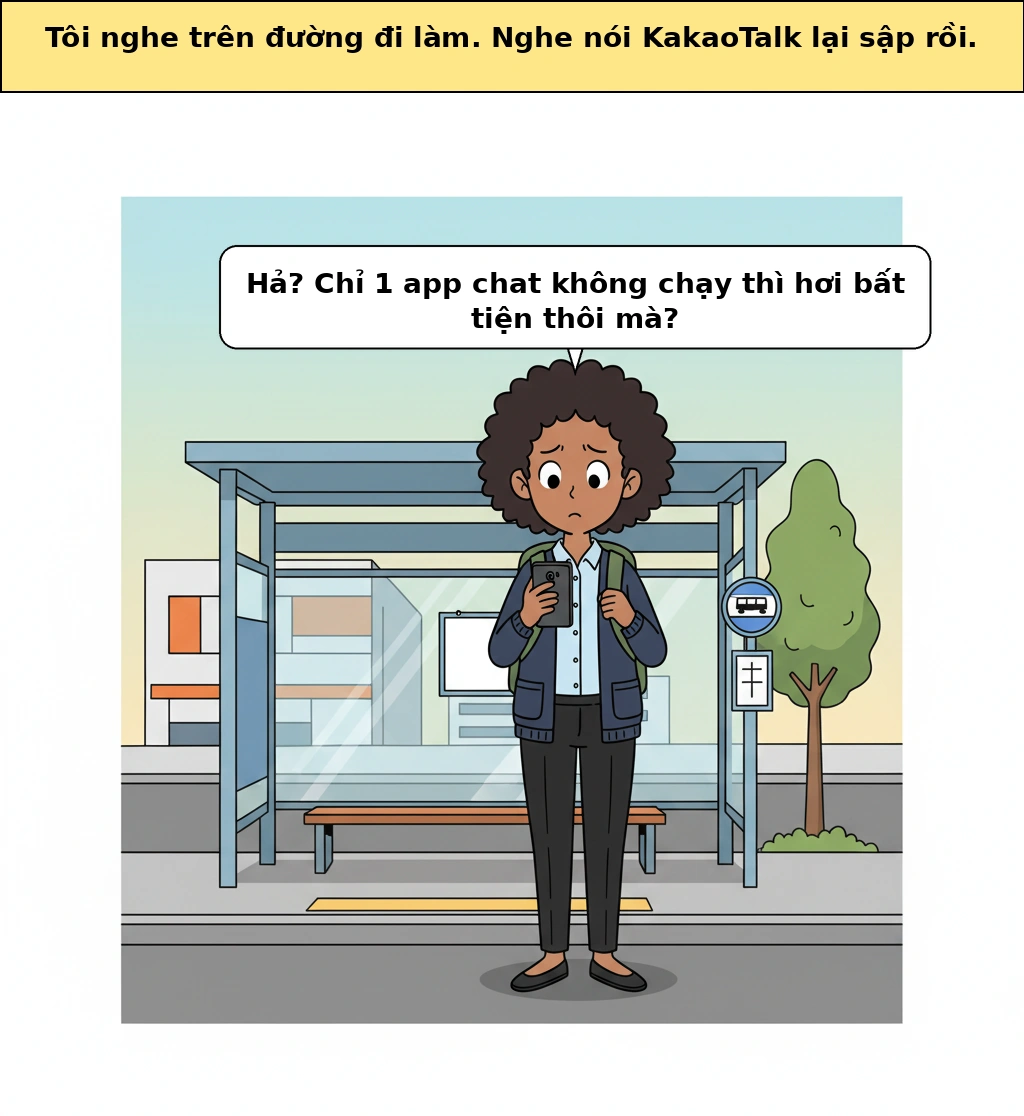Nếu KakaoTalk dừng hoạt động, vì sao xã hội Hàn Quốc cũng bị lung lay theo