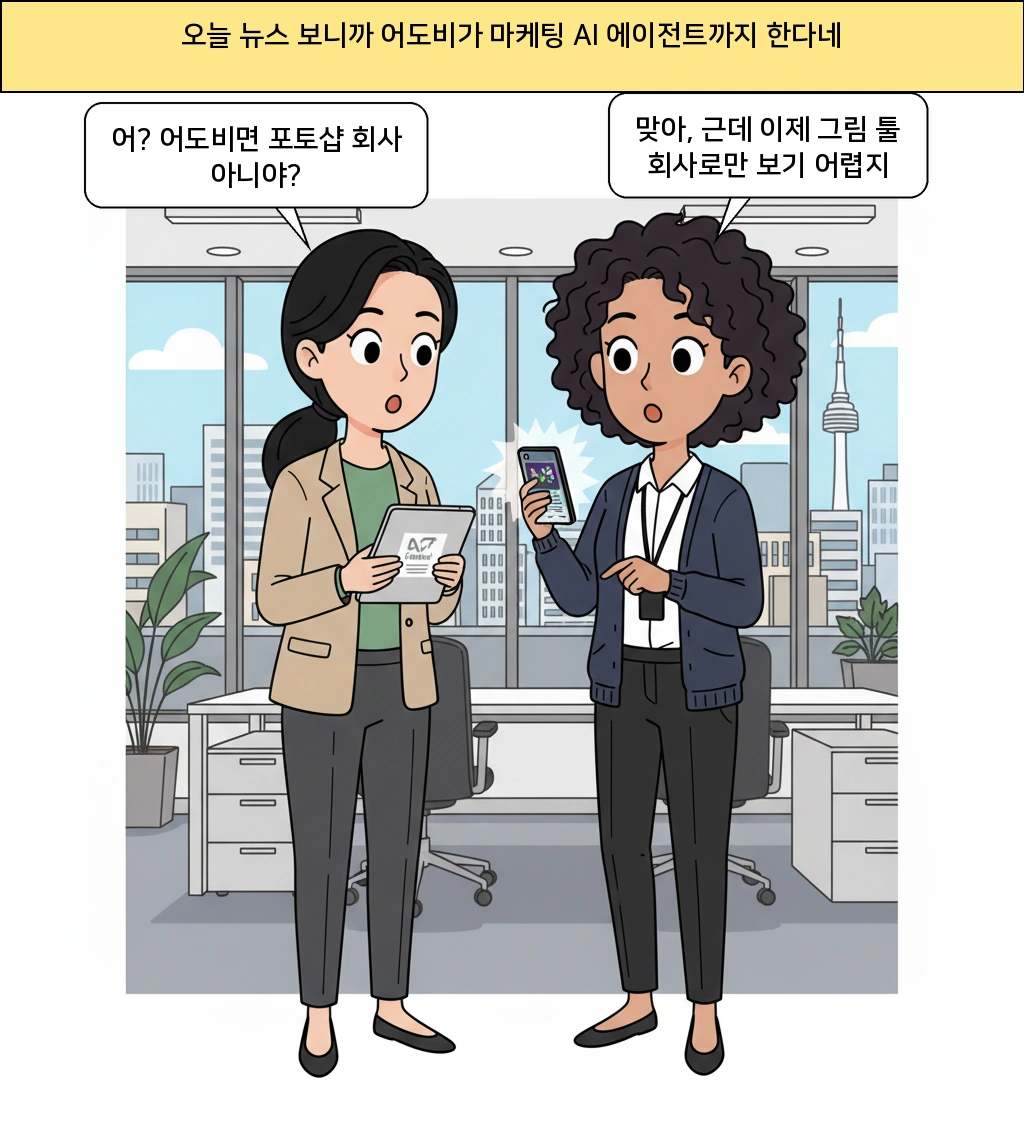 포토샵 회사가 왜 마케팅 AI 총지휘자가 되려 할까