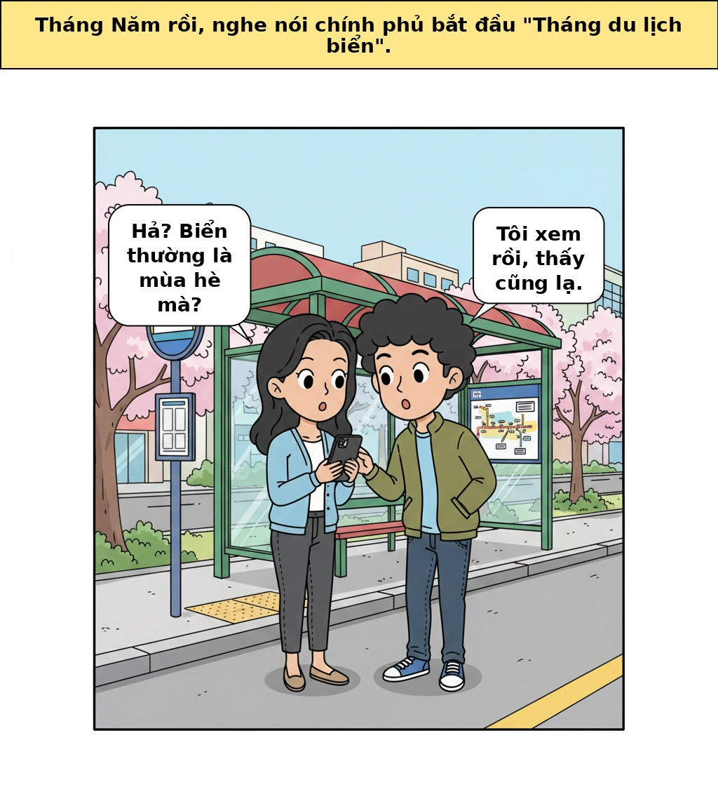 Vì sao chính phủ tạo ra ‘tháng đi biển’ vào tháng 5
