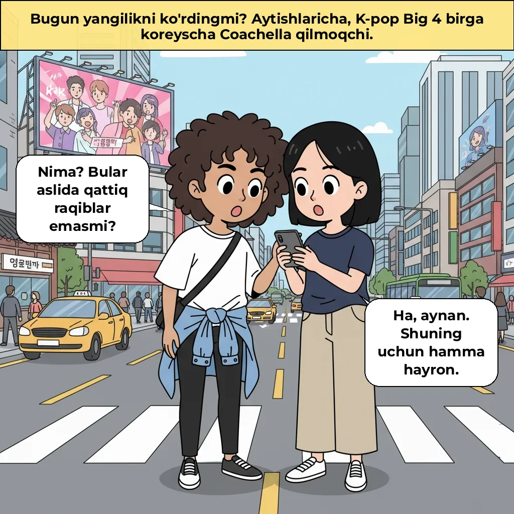 Koreya uslubidagi Koachella, nega aynan hozir K-pop katta 4 ligi qo‘lni birlashtirmoqda