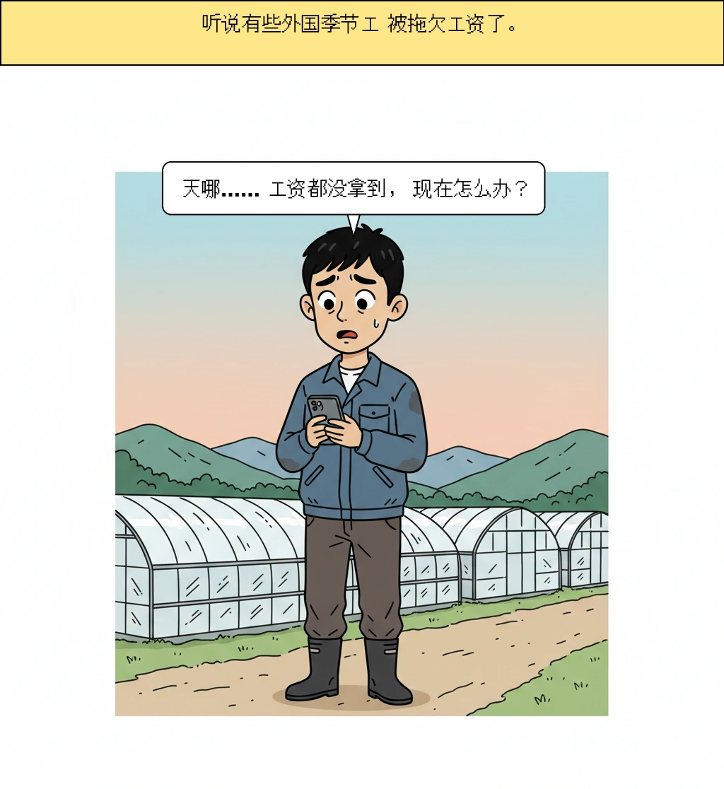 遭遇欠薪的季节工，为什么先被签证卡住了