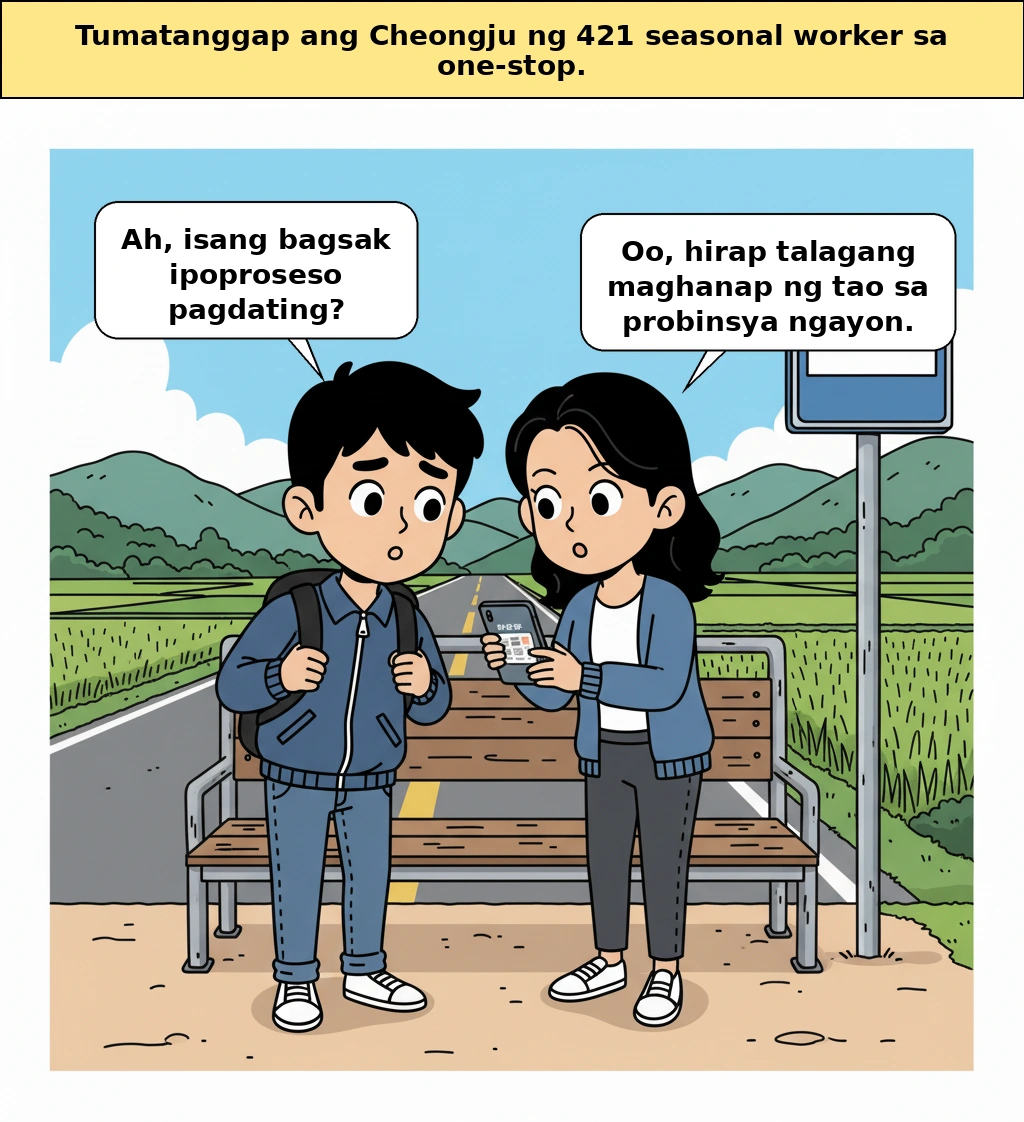 Isang beses na suporta ng Cheongju, bakit mas naging mahalaga ito ngayon sa kanayunan