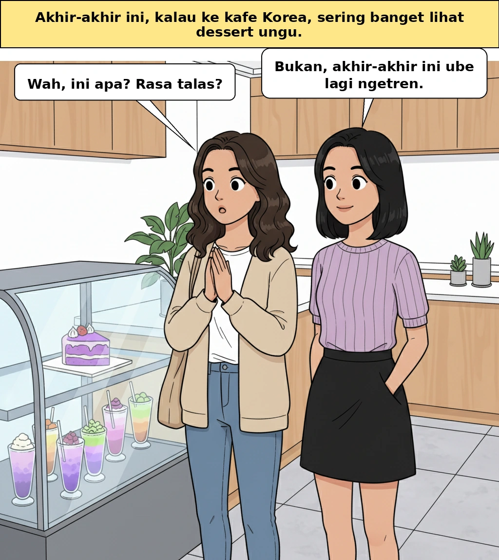 Kenapa satu dessert ungu ini bisa cepat sekali naik daun? Cara membaca demam ube
