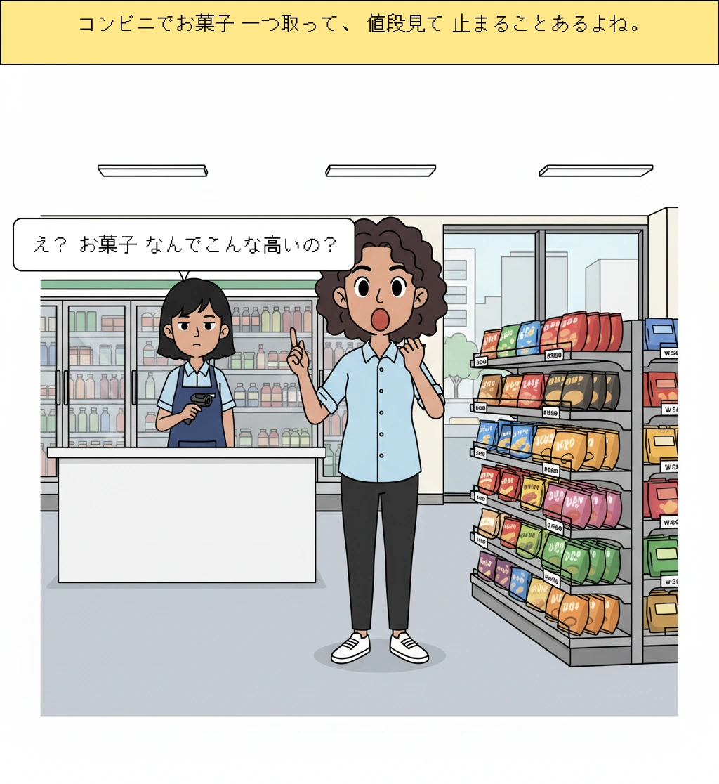 菓子の値段が高い理由、本当に原価だけのせいなの？