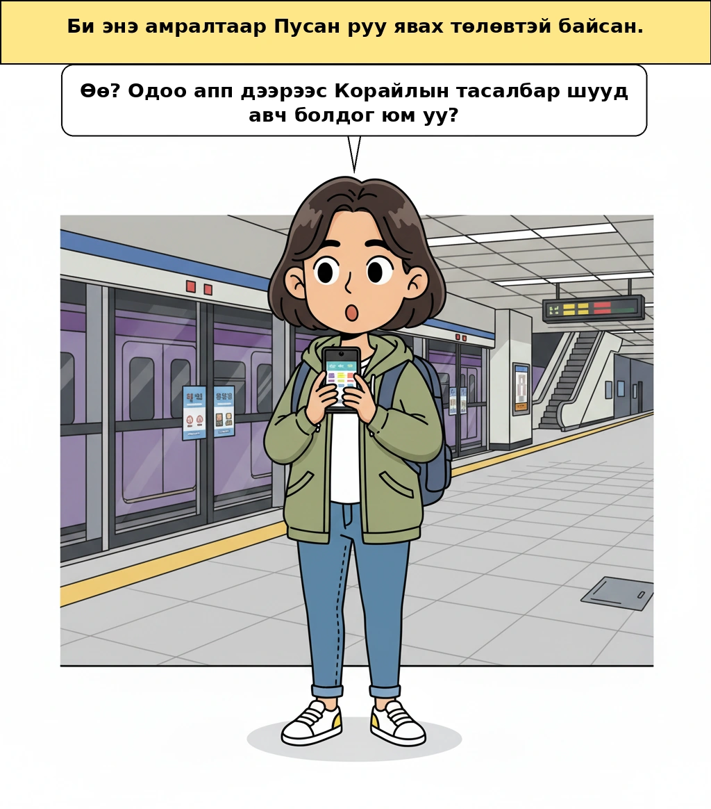 Гадаадын хүн яагаад одоо л Солонгосын галт тэрэгний тасалбар авахад амар болсон юм бол