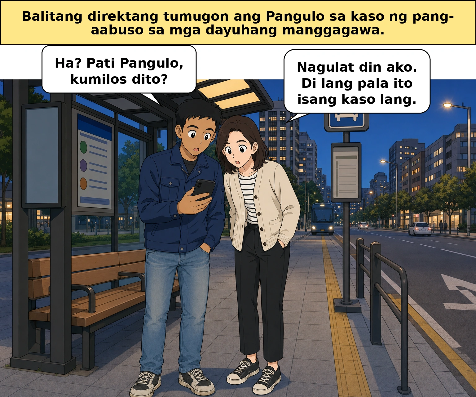 Pang-aabuso sa mga dayuhang manggagawa, bakit mismong pangulo ang direktang kumilos