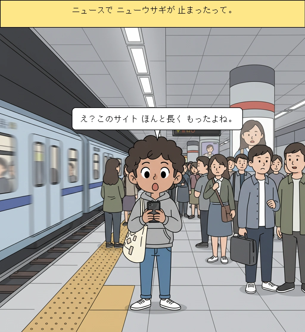 ニュートッキはなぜ今になって止まったのか