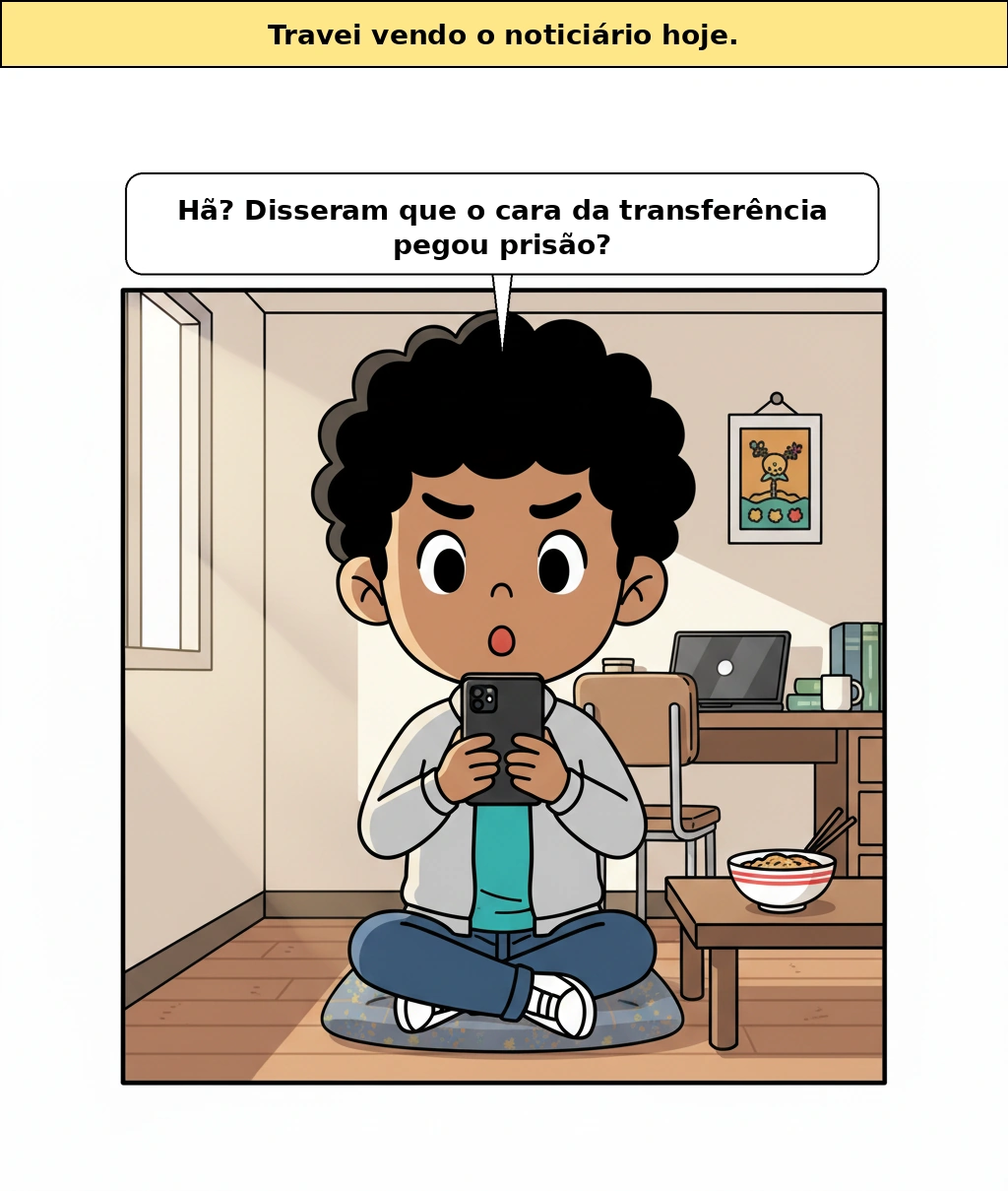 Artigo sobre 'pena de prisão para mula de transferência do Hades Cafe': até onde precisa ler para entender