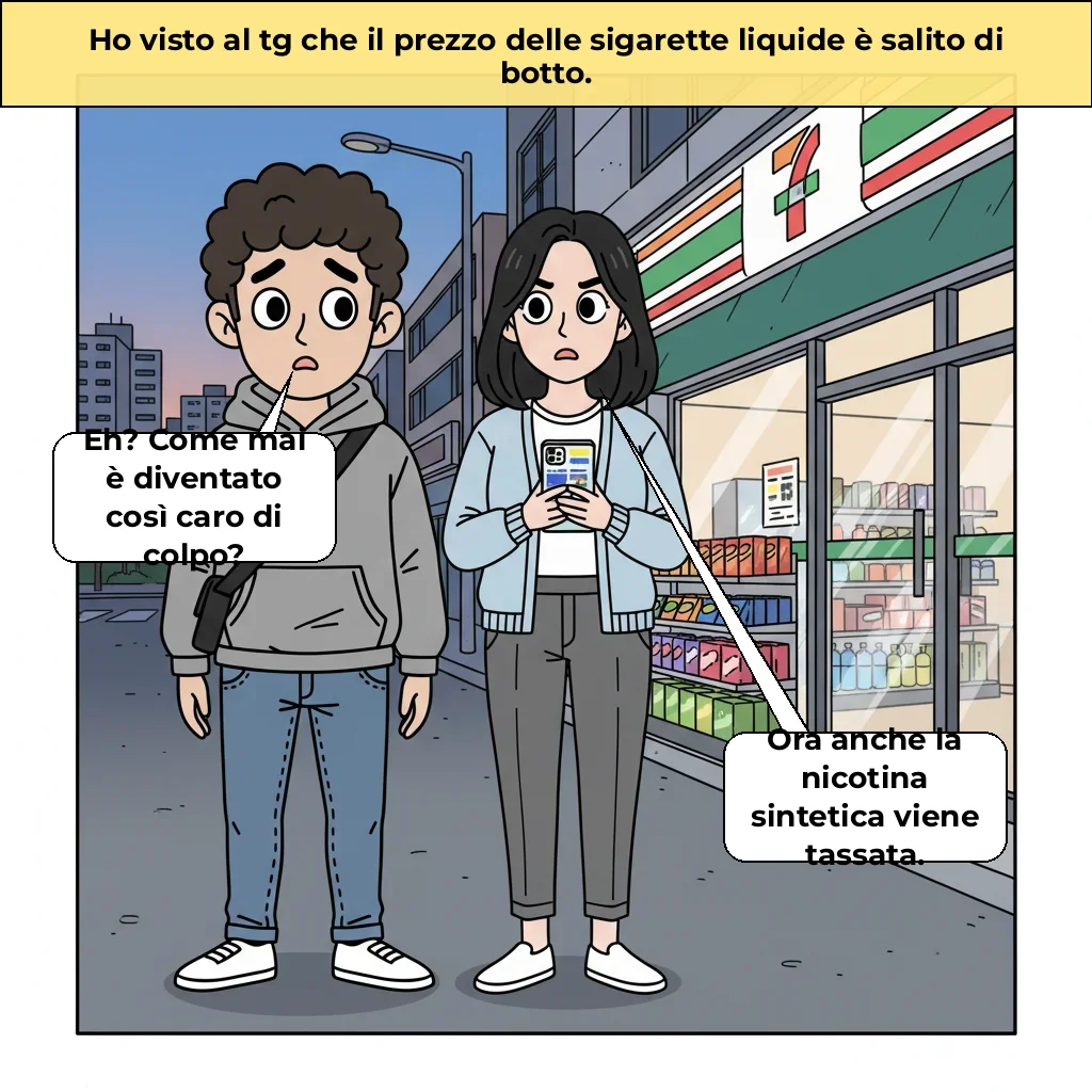 Tassa e‑cig 3~4 volte più alta?