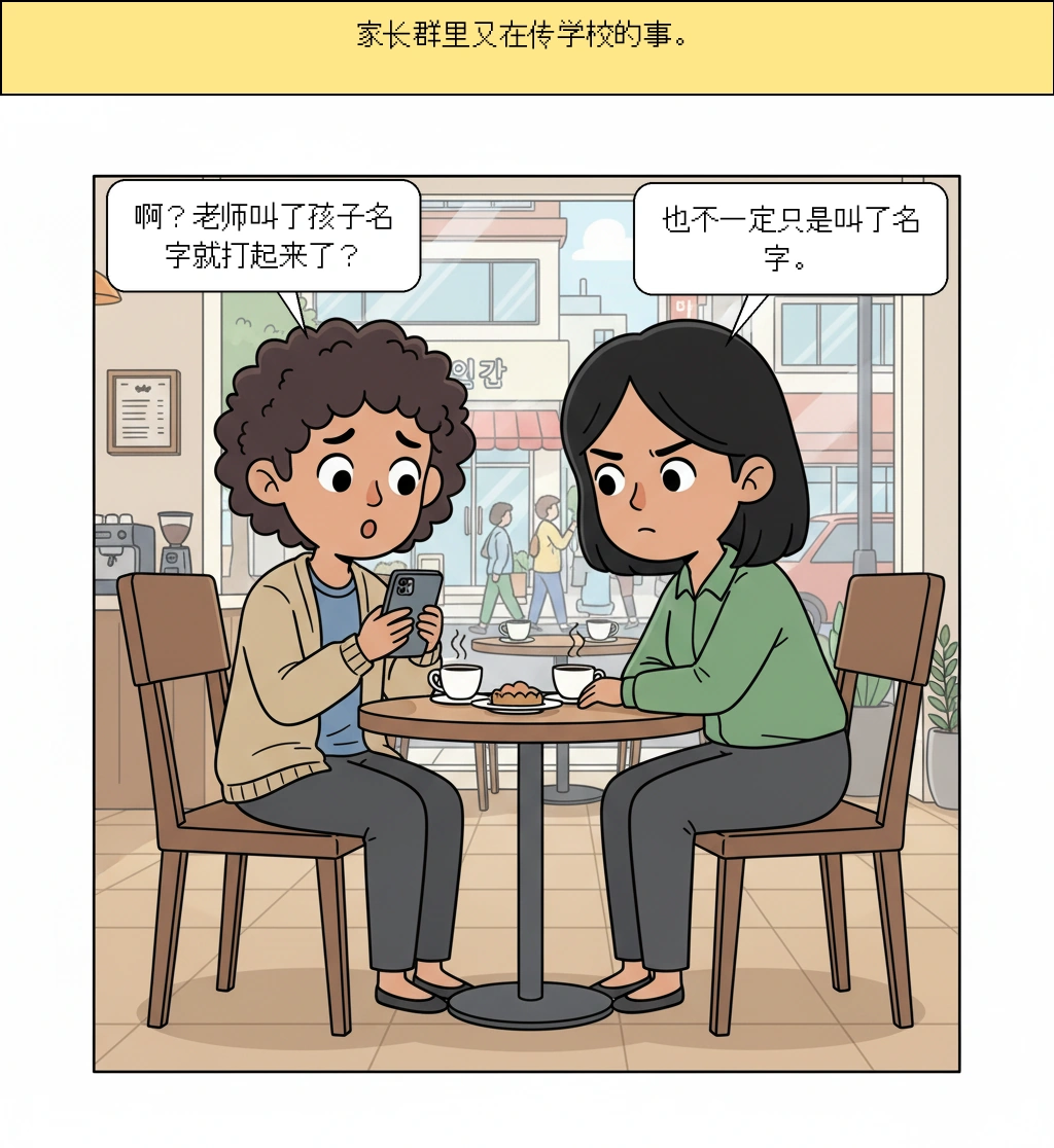 老师叫孩子名字，为什么会变成争执
