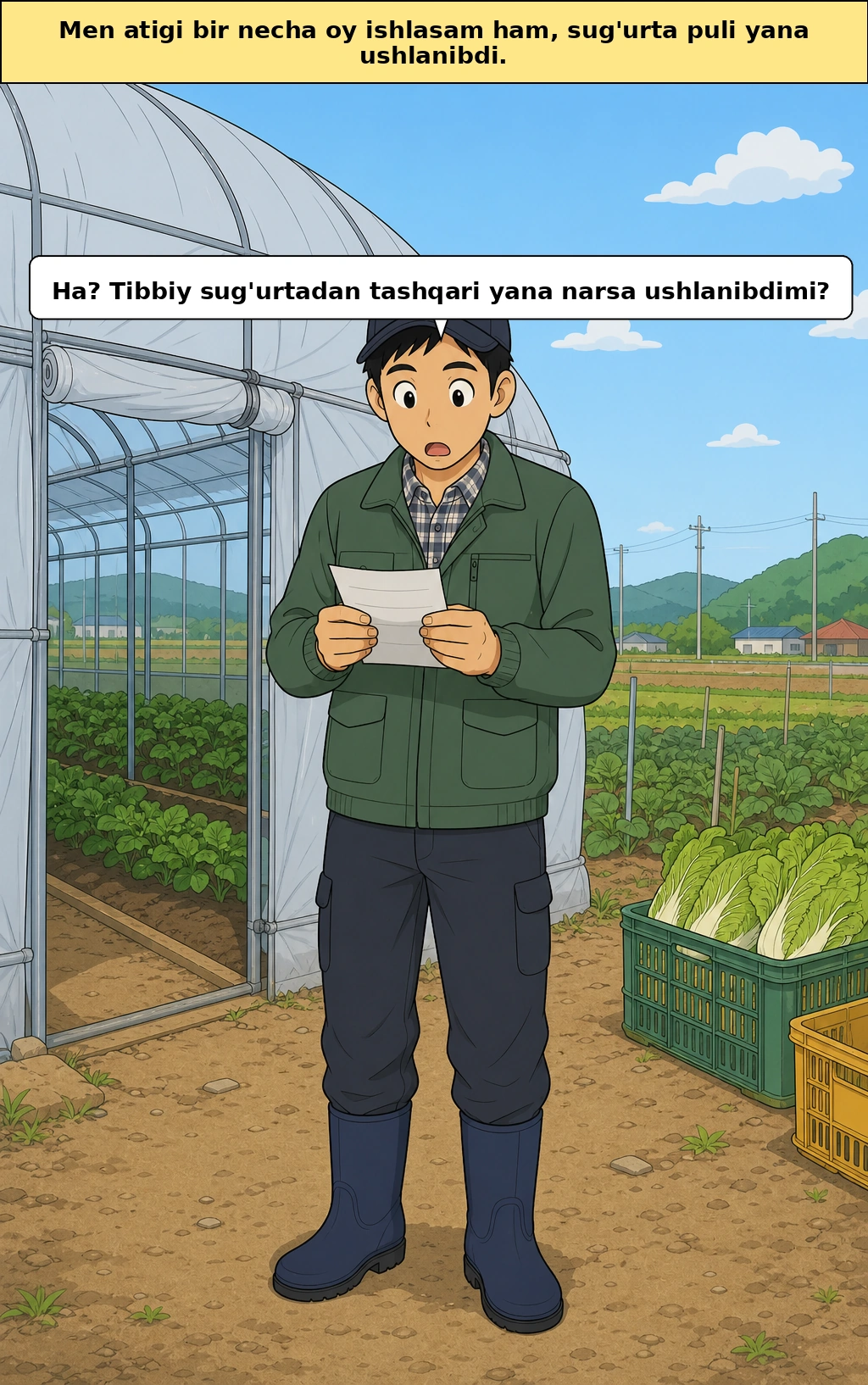 Bir necha oy ishlayman, lekin parvarish sug‘urtasini ham to‘ladimmi?!